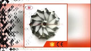 HX35 3599649/4035699 53.91/78.00mm 11 0 blades High Performance Turbocharger Aluminum 2618/Milling/T
