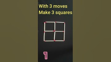 Matchstick puzzle | Matchstick puzzle | #shortvideo | Stop motion