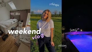 weekend avec moi 🌷 - makeover, sport, révisions, shopping, famille