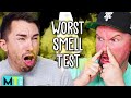 Men Try the INSANE Smell Test Challenge