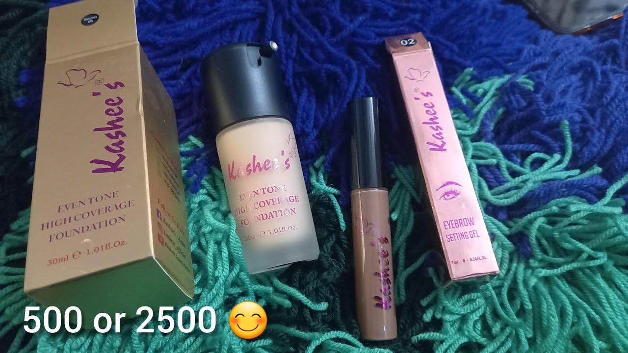 ✓Kashee's Eventone High Coverage Foundation 😍‼️ Available Shades👇 02 -  Daisy 04 - Pure porcelain 07 - Singing 08 - Secret