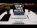 Lifelong Learning and Note-Taking Strategies