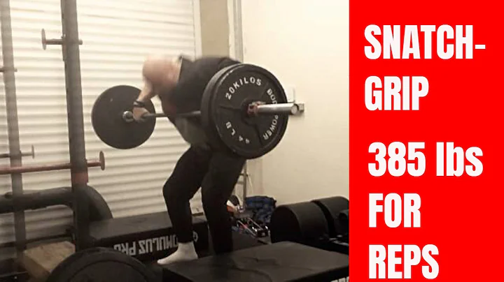 GET YOKED BEYOND A JOKE WITH HEAVY REPETITION SNATCH GRIP HIGH PULLS FOR HYPERTROPHY GAINZZ
