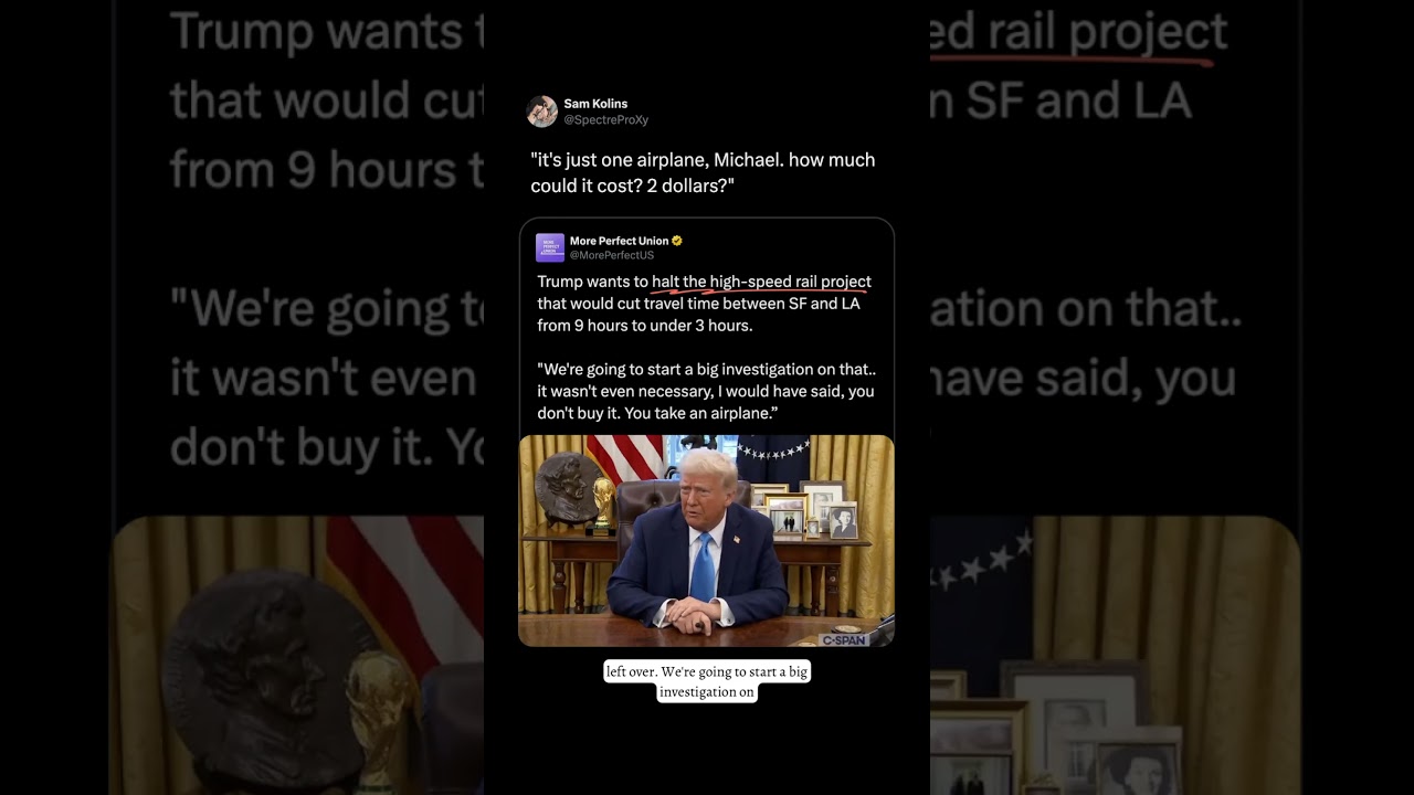 Trump Thinks A Plane Ride Costs $2