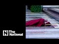 Pope Francis lies on floor of St Peter’s Basilica to pray