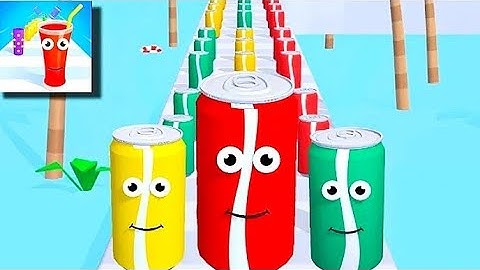 Juice Run Games #01 All Levels IOS,Android Walkthrough - Max Level Gameplay | Run Games 2022