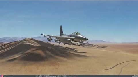 DCS F-16 Falcon Mk-82 AIR and Strafing SAMs and Armor
