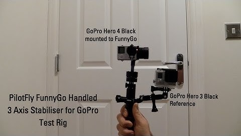 Testing the PilotFly FunnyGo 3 Axis Handheld Gimbal at Windsor Castle, UK with GoPro 4 Black