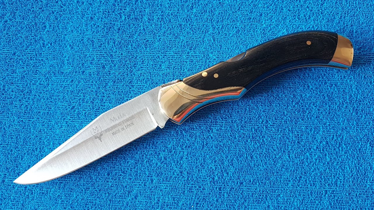 coltello billet Muela PQ PQ-9R, cache di legno pressato corallo e alpaca, lama 10 cm + carta regalo multiuso Economici, prezzi e offerte