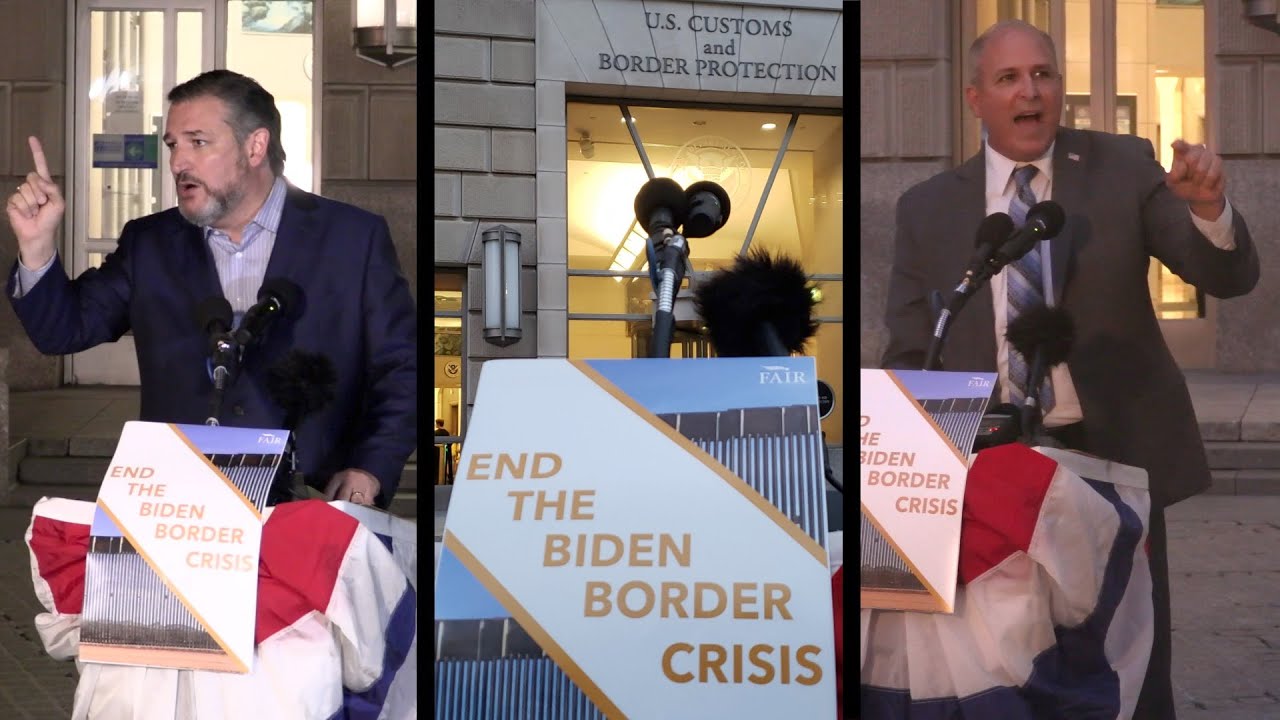 Senator Ted Cruz and Mark Morgan Blast Biden Administration on Border Crisis