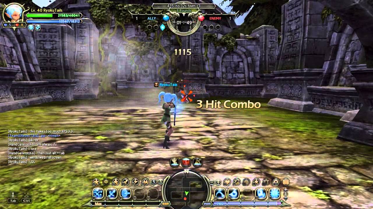 [DragonNest] RyokuSonic(Sharpshooter) vs HandCannonKo(Engineer)