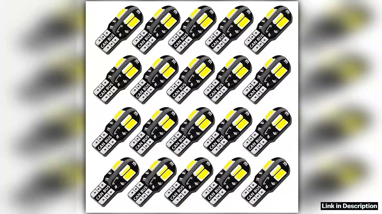 1020PCS W5W T10 LED Bulbs Canbus 5730 8SMD 4014 26smd 12V 6000K 194 168 LED Car Map Dome Lights Par