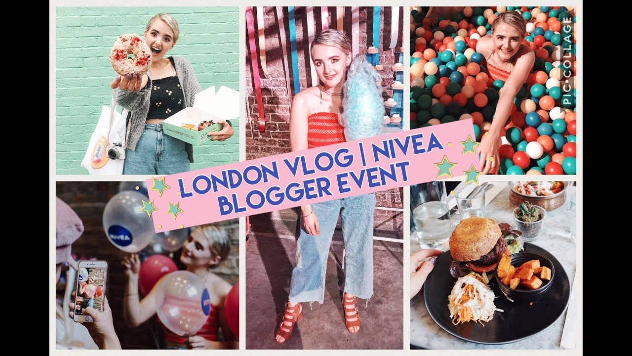 LONDON VLOG l MY FIRST BLOGGER EVENT