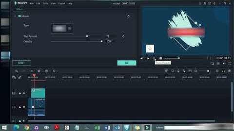 How To Blur Personal Information/Logos/Emails/Passwords etc. in Wondershare Filmora