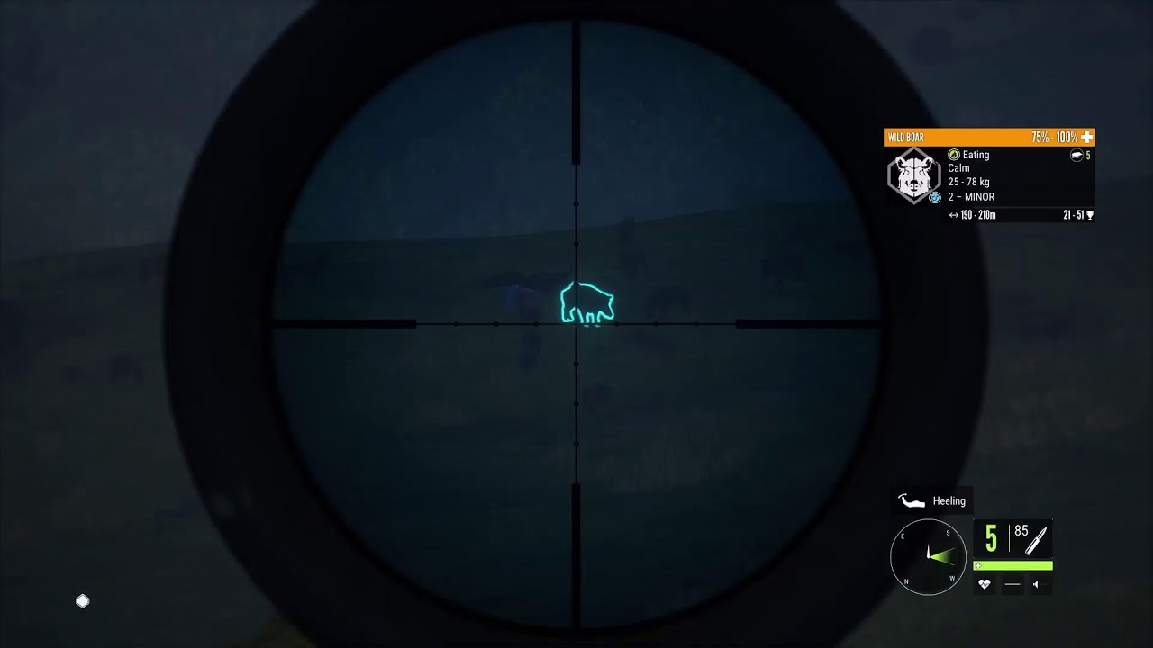 Great One Boar grinding on the Scottland map 570 kills in!!!