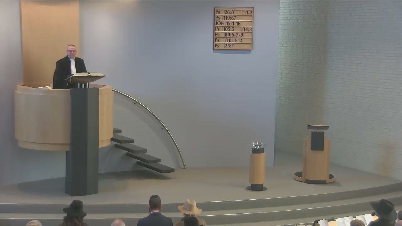 Middagdienst 18 januari | HHG Sirjansland | Ds. E. Verhelst | Doopdienst