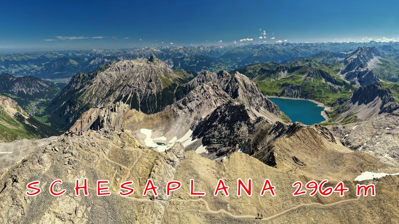 Schesaplana &  bajeczne Lünersee