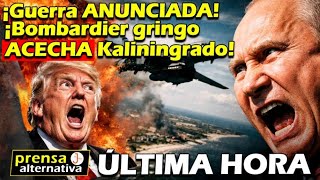 Alistan ataque contra enclave ruso? Esto pasó hace unas horas! Avión asoma en Kaliningrado!