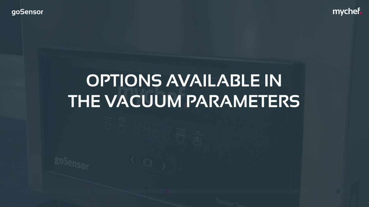 EN - Tutorial of Mychef goSENSOR vacuum packers