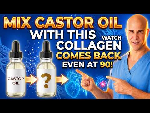 Senior's Never Use Castor Oil Alone! Mix This Oil to Boost Collagen & Fades Wrinkles|| Dr. Mandell