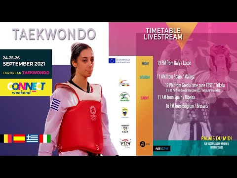 European Taekwondo CONNECT WEEKEND / SUNDAY 16 PM BELGIUM / BRUSSELS