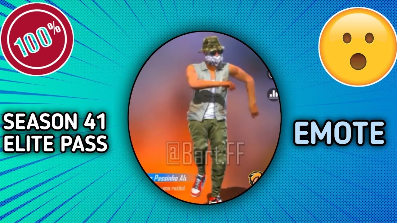 SEASON 41 ELITE PASS EMOTE | FREE FIRE |
