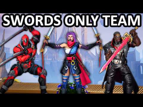 Using Only SWORDS in Marvel Rivals