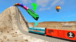 🚂Train vs😲Hill Climping Crashes | Part-3 | BeamNG.Drive screenshot 5