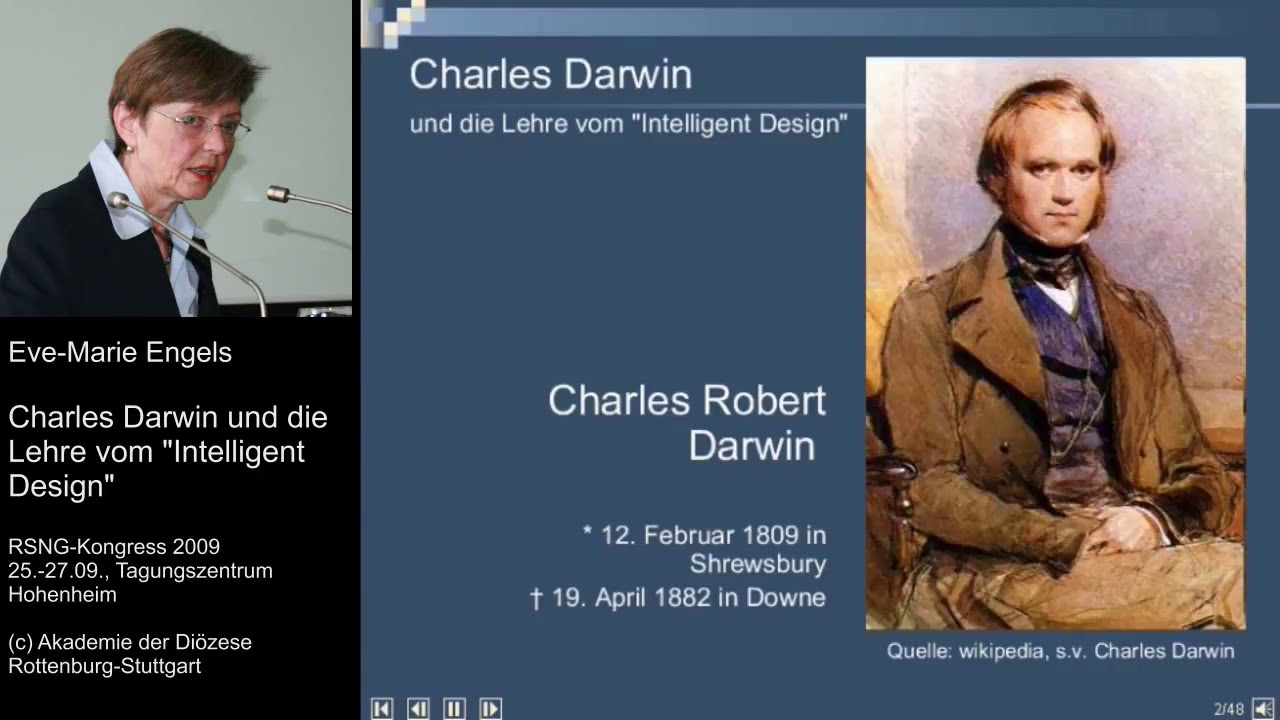 Engels: Charles Darwin und die Lehre vom "Intelligent Design"
