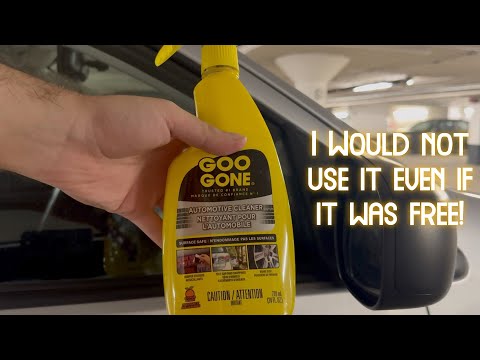Goo Gone Windshield Sticker