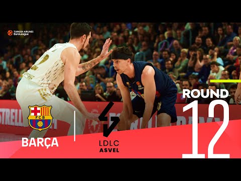 De Colo lifts ASVEL over Barcelona! | Round 12, Highlights | Turkish Airlines EuroLeague