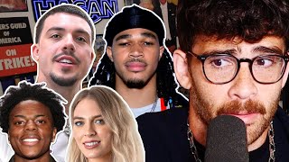 Rapid Fire (Adapt & Plaqueboymax Address the Drama, IShowSpeed, & Fear& Podcast) | HasanAbi Reacts