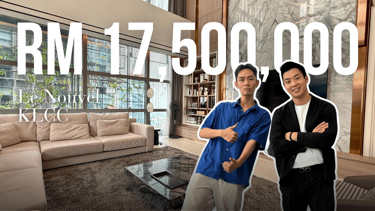 Экскурсия по пентхаусу Le Nouvel KLCC | Дуплекс RM17,5 млн с видом на башни-близнецы KLCC
