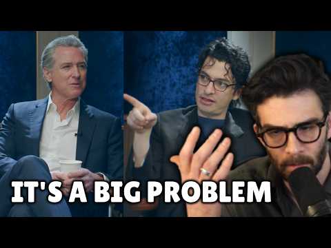 Thumbnail for GAVIN NEWSOM ON  The Adam Friedland Show  Hasanabi Reacts