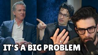 GAVIN NEWSOM ON  The Adam Friedland Show  Hasanabi Reacts