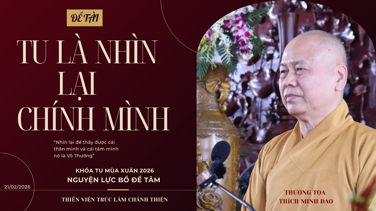 TU LÀ NHÌN LẠI CHÍNH MÌNH || TT. Minh Đạo