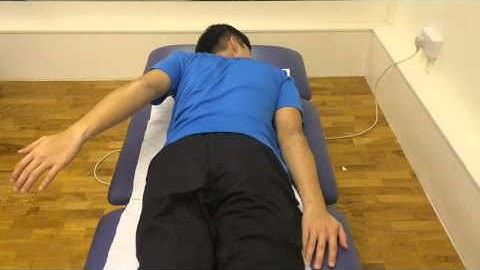 Rhomboid activation (prone)