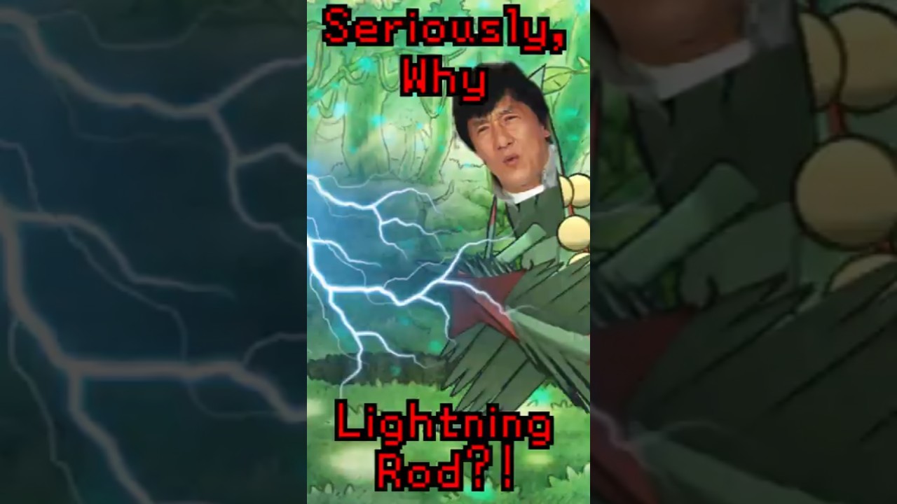 Why does Mega Sceptile have Lightning Rod?! 