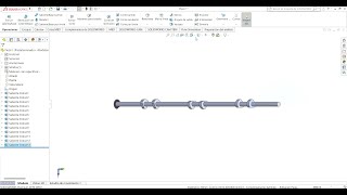 SolidWorks-árbol de levas