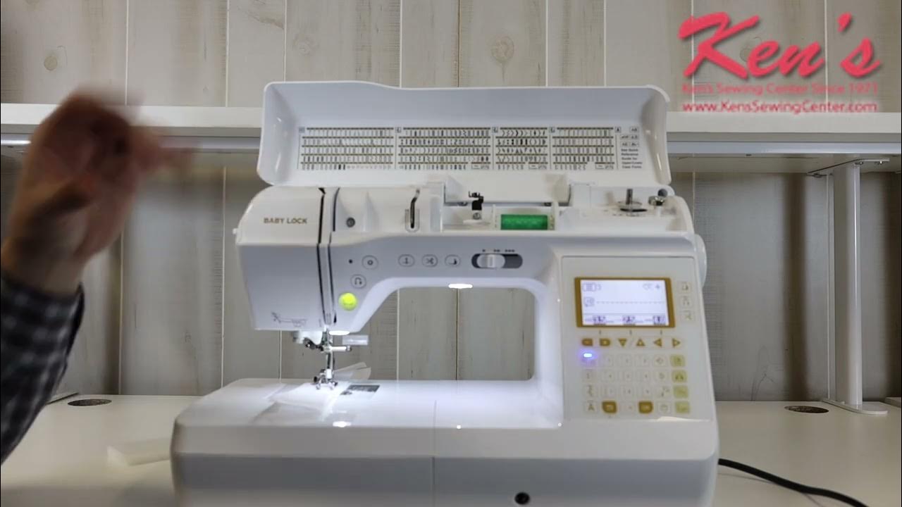 Baby Lock Soprano Sewing Machine Overview by Ken's Sewing Center in Muscle  Shoals, AL 