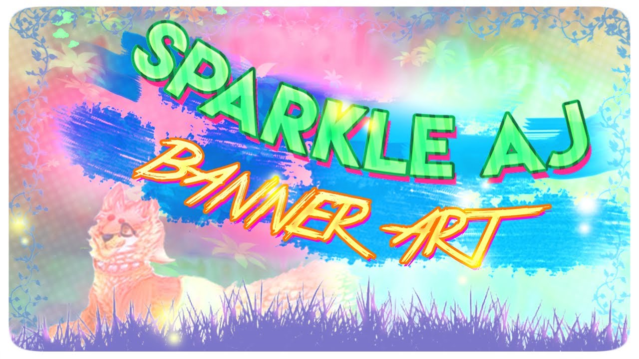 Animal Jam 〉 Speed Banner Art for Sparkle AJ™