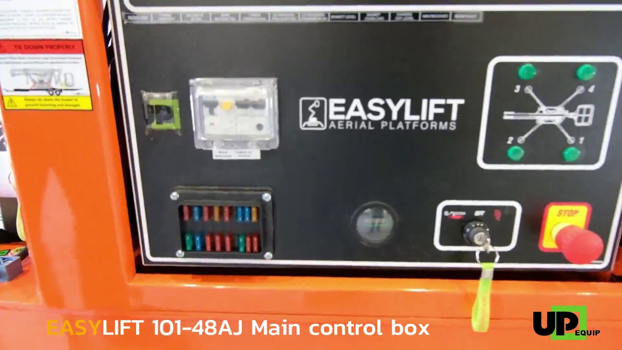 EasyLift 101-48AJ Main ground box explained