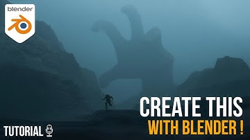 Create This Epic Sci-fi Scene In Blender in Under 10 Minutes