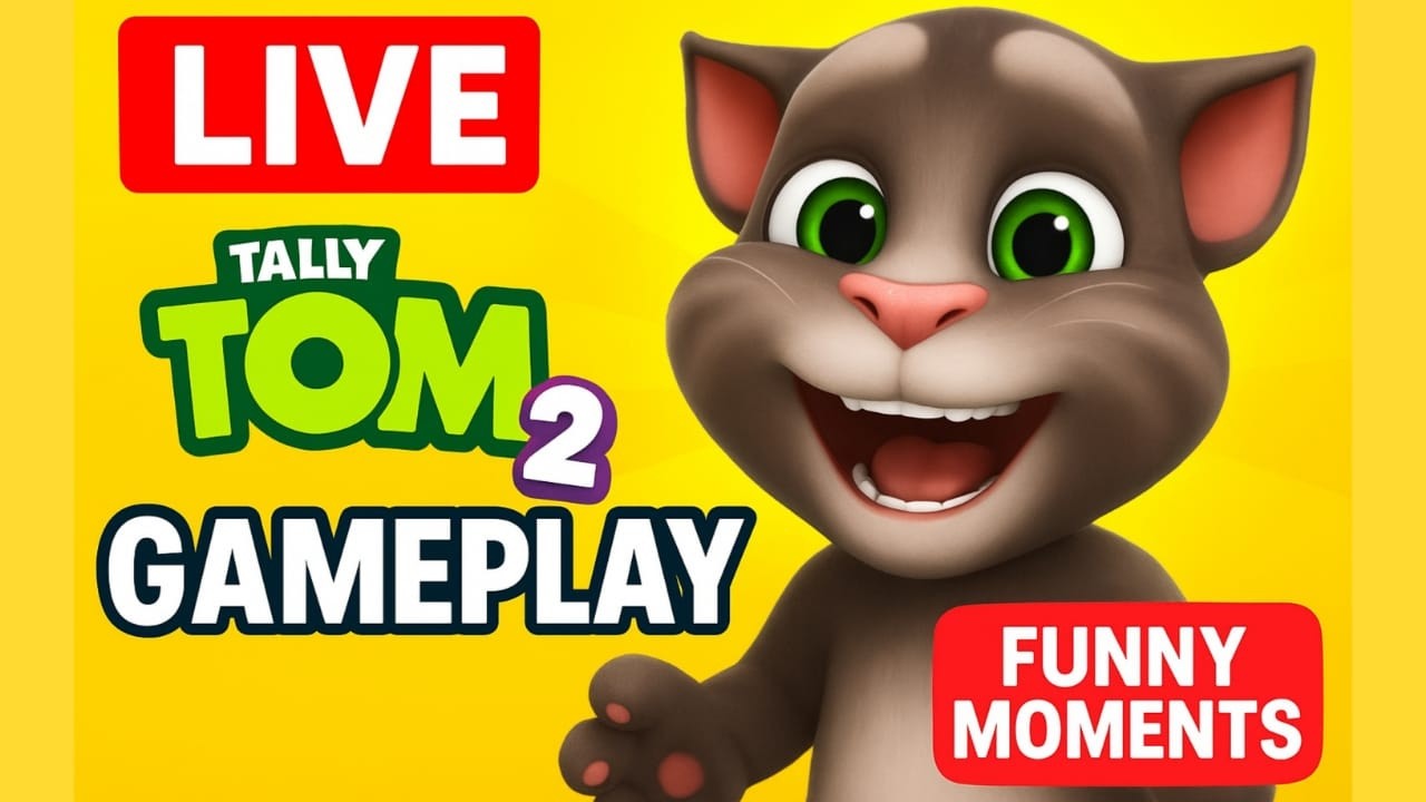 My Talking Tom 2 LIVE Gameplay 🐱 Funny Cat Reactions & Cute Moments | USA Stream
