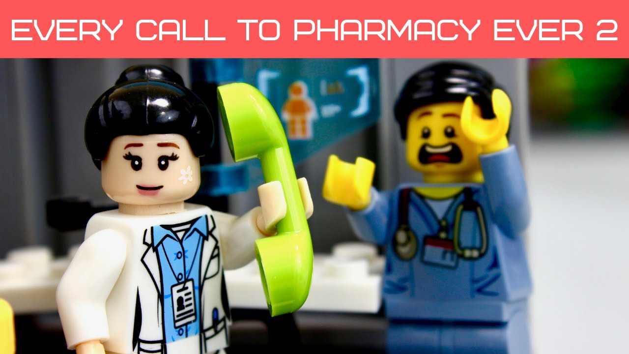 Every Call to Pharmacy EVER 2 | LEGO Hospital | Stop Motion - YouTube
