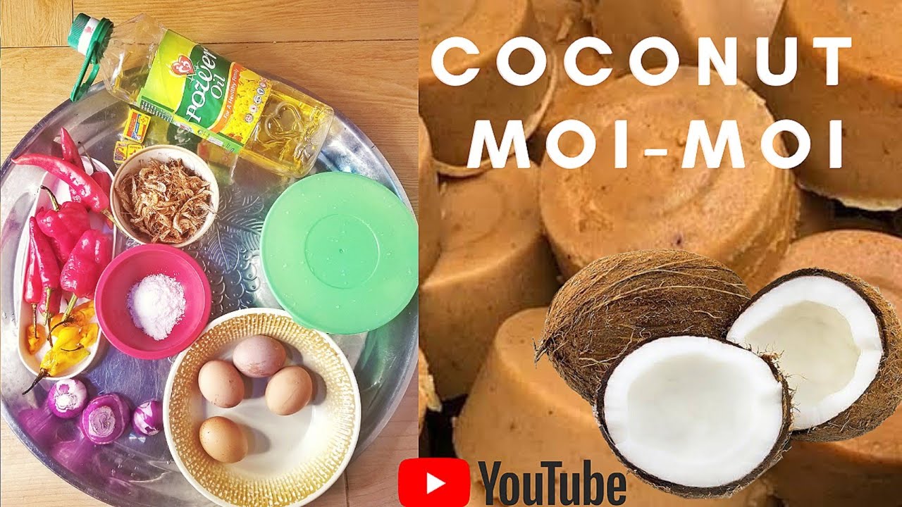 How to COOK MOI-MOI with fresh COCONUT MILK  | easy and simple RECIPE | 