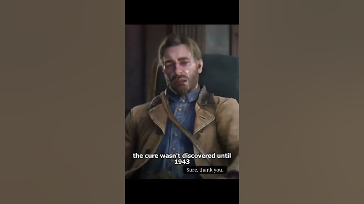 Is it possible to save Arthur in Red Dead Redemption 2? #reddeadredmption2