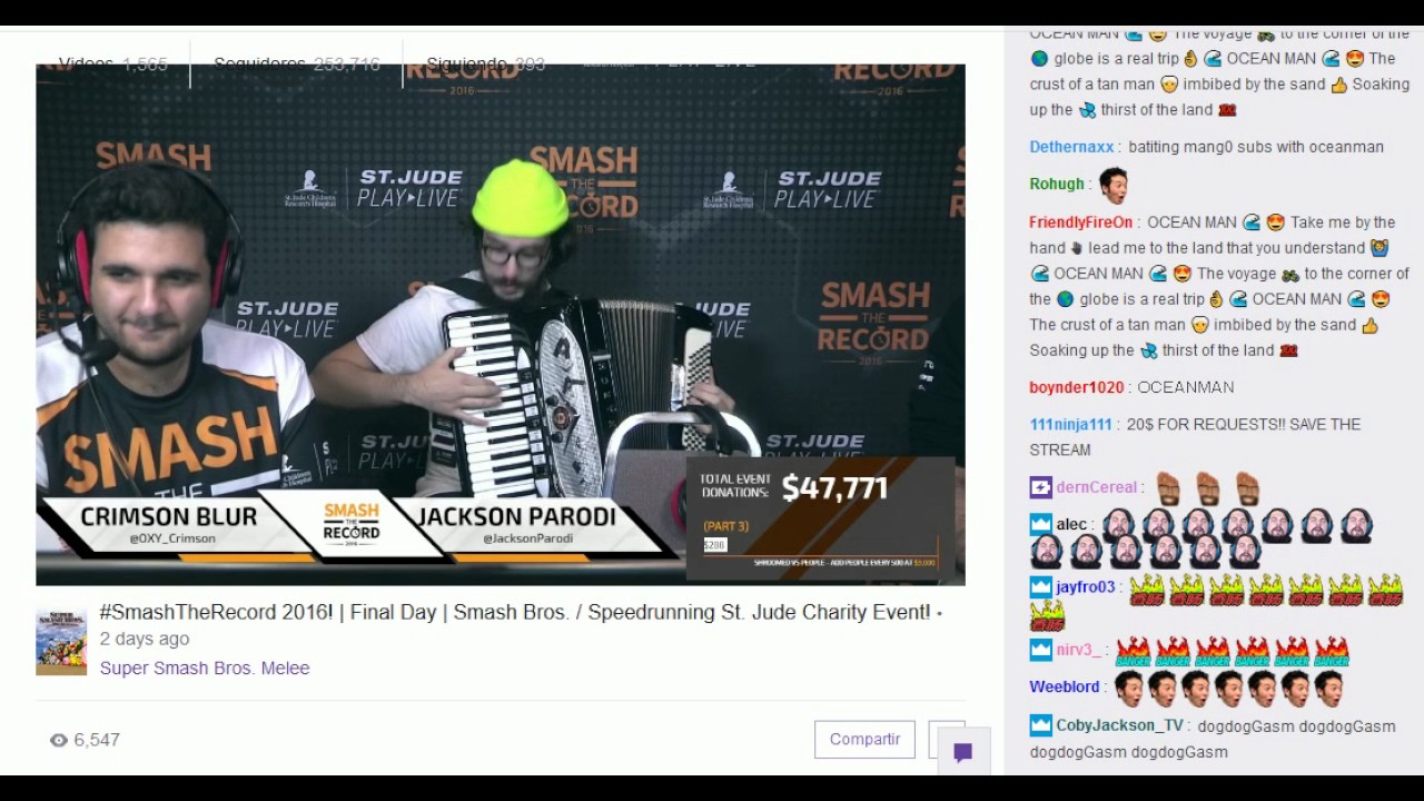 SmashTheRecord 2016! Final Day - Accordion Music by Jackson Parodi (part 1)