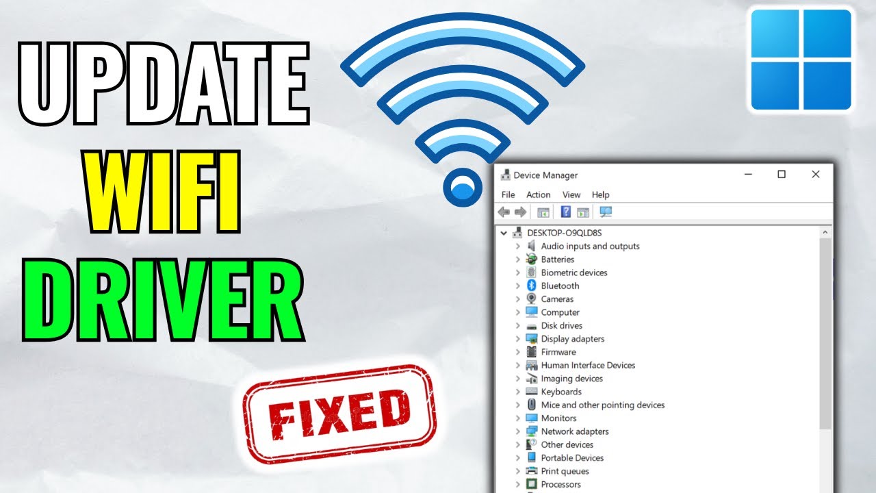 How to Update WiFi Driver in Windows 11 Pro | Fix Internet & Network Issues (2025)