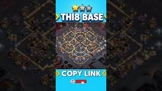 TH18 WAR BASE WITH LINK IN CLASH OF CLANS